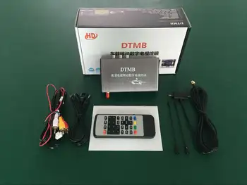 Vruće Auto Oprema HD Digitalni DTMB TV-prijemnik Auto DVD-tuner Digitalni TV prijemnik za Hong kong sa